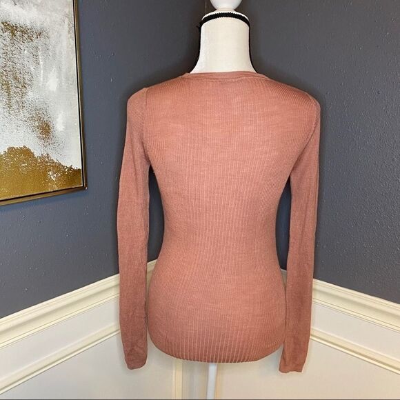 T By Alexander Wang Merino wool-blend ribbed top - Picture 9 of 12